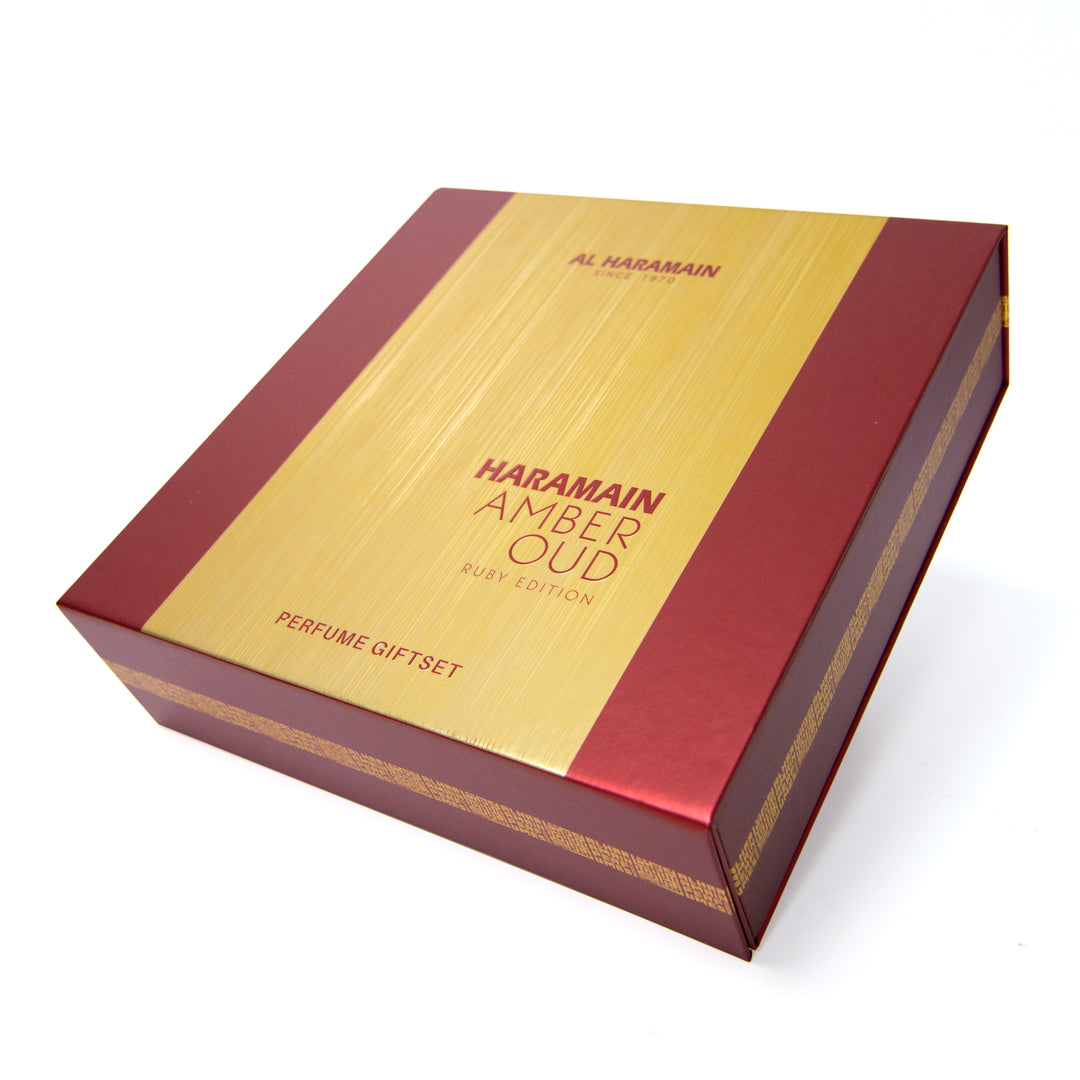 Amber Oud Ruby Edition Perfume Gift Set