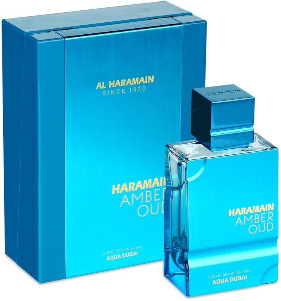 香水(男性用) Al Haramain Amber Oud Aqua Dubai 100 ml. Amber Oud Aqua Dubai 100ml Extrait – Al Haramain Perfumes