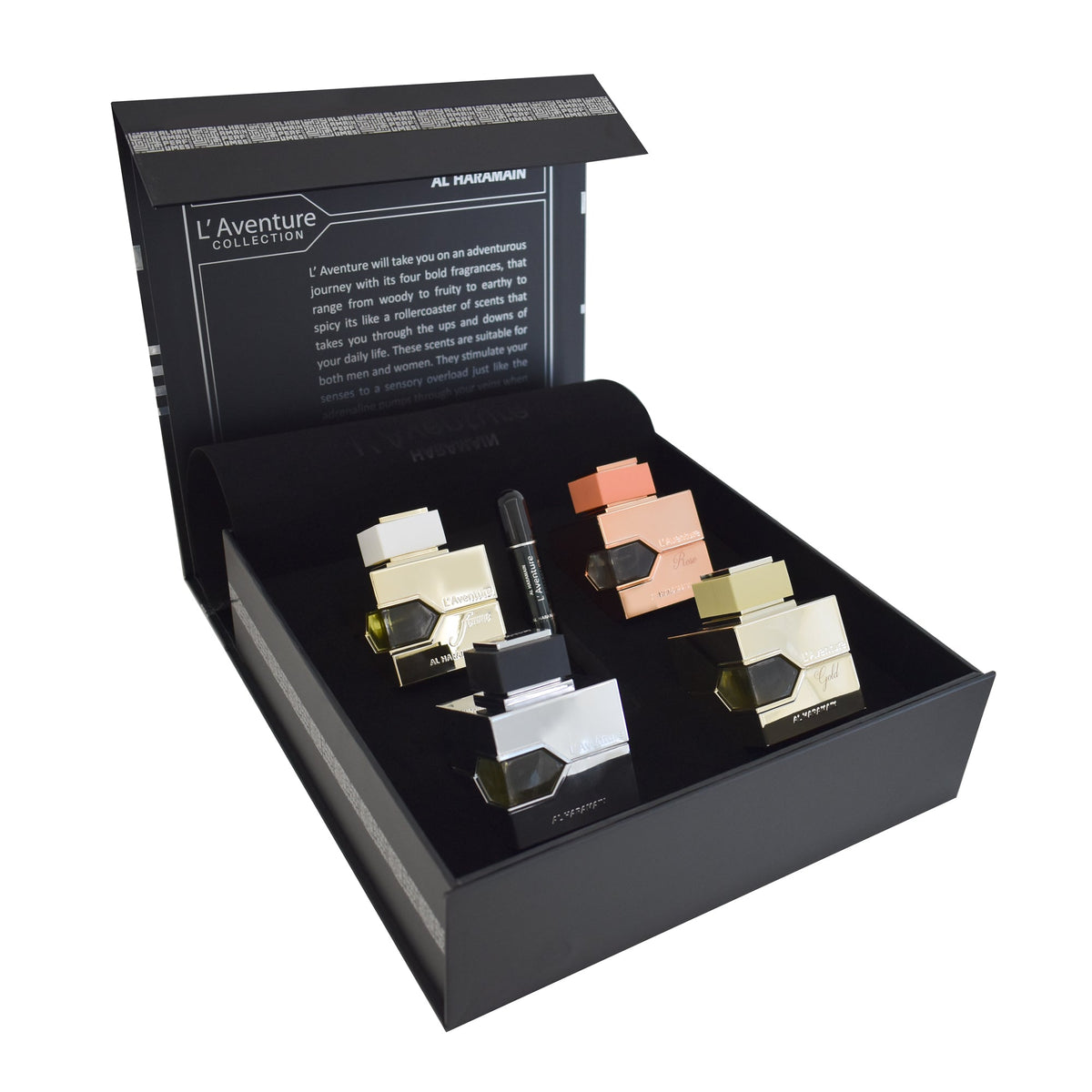 Al Haramain L'Aventure Collection Unisex Perfume Gift Set 4 x 100ml