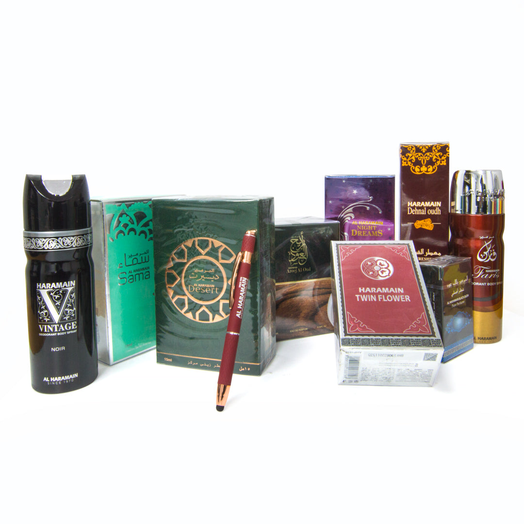 Haramain Mens Large Luxe Gift Basket