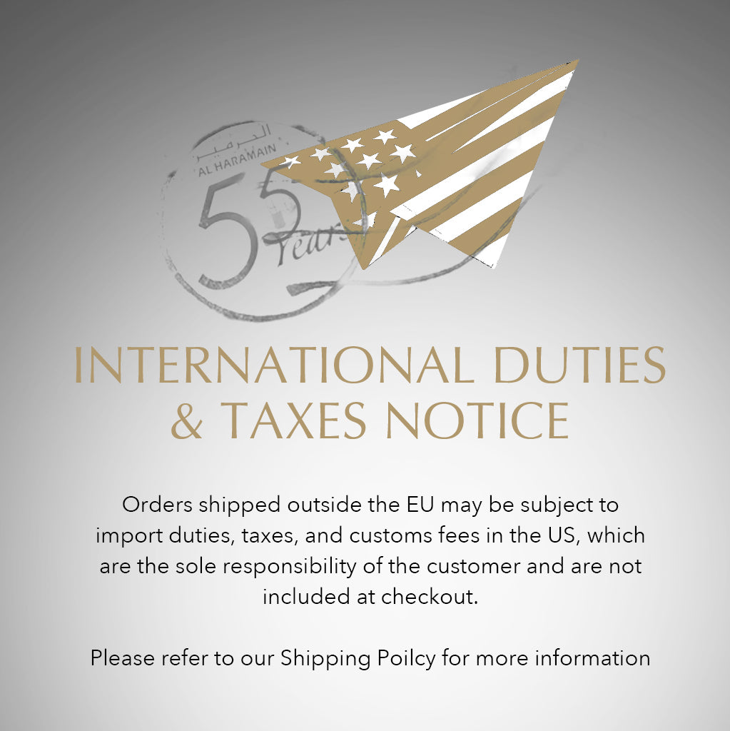 USA Shipping Duties and Tax Disclaimer