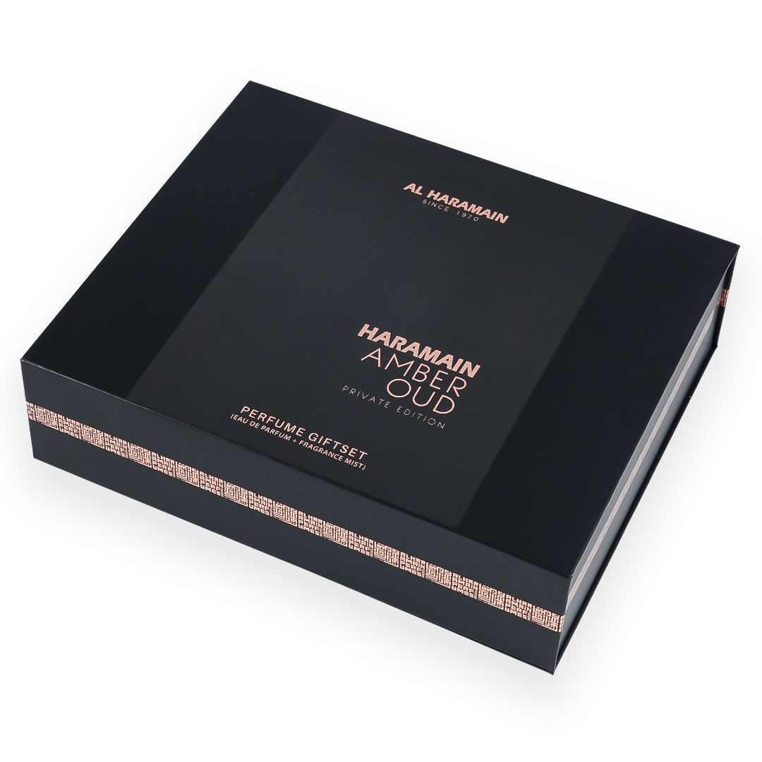 AMBER OUD PRIVATE EDITION GIFT SET (EDP 75ML+EDP 30ML+FRARANCE MIST 250ML)