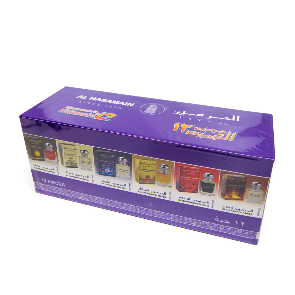 Haramain Ultimate 12 (12x15ml) Attar Oils