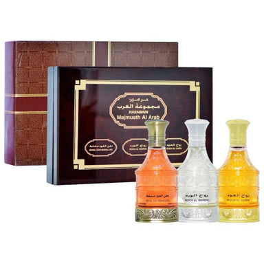 MAJMUATH AL ARAB 3 X 55ML - Al Haramain Perfumes