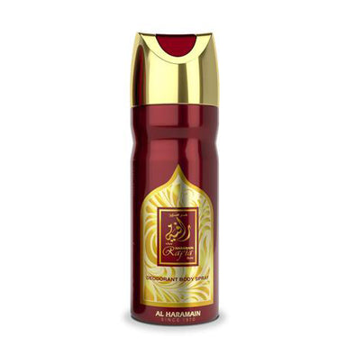 Rafia Gold Deodorant 200ml - Al Haramain Perfumes
